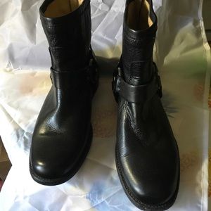 Frye harness boots .